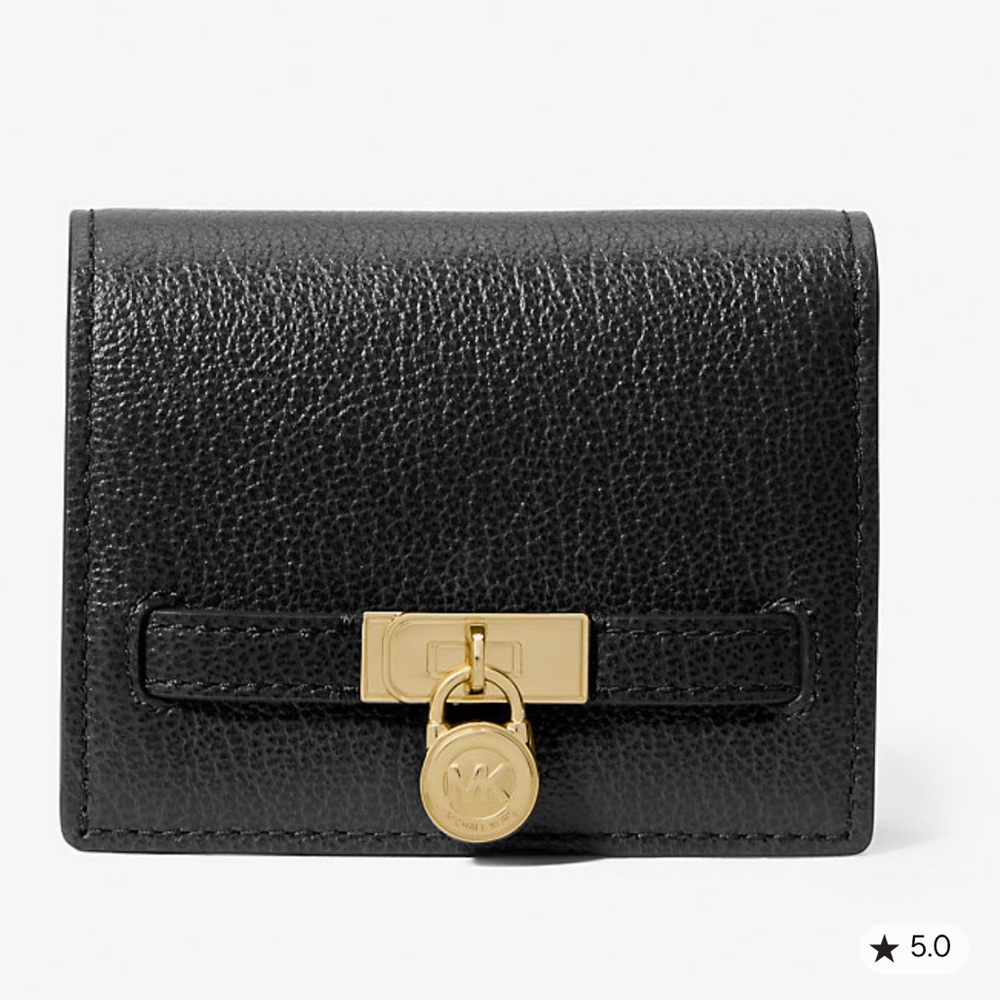 NWT Michael Kors Hamilton Small Leather Wallet